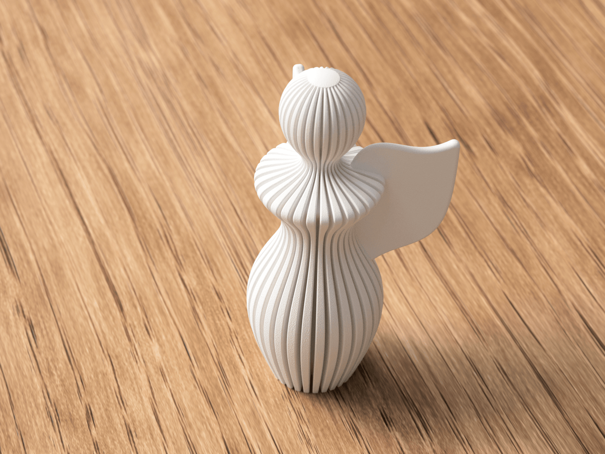 Japandi Angel Statue - NUVIA Home