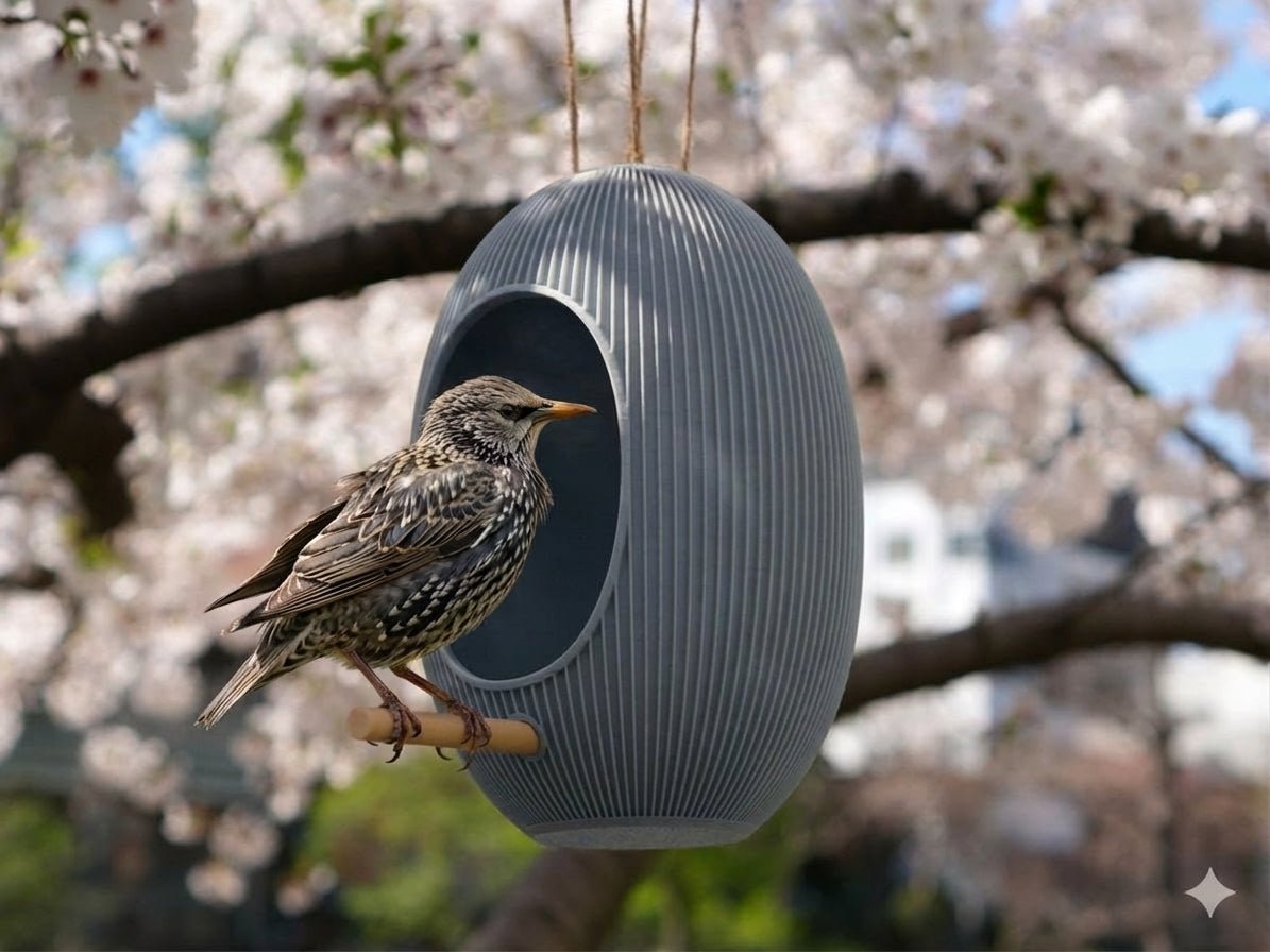 Japandi Bird Feeder - NUVIA Home