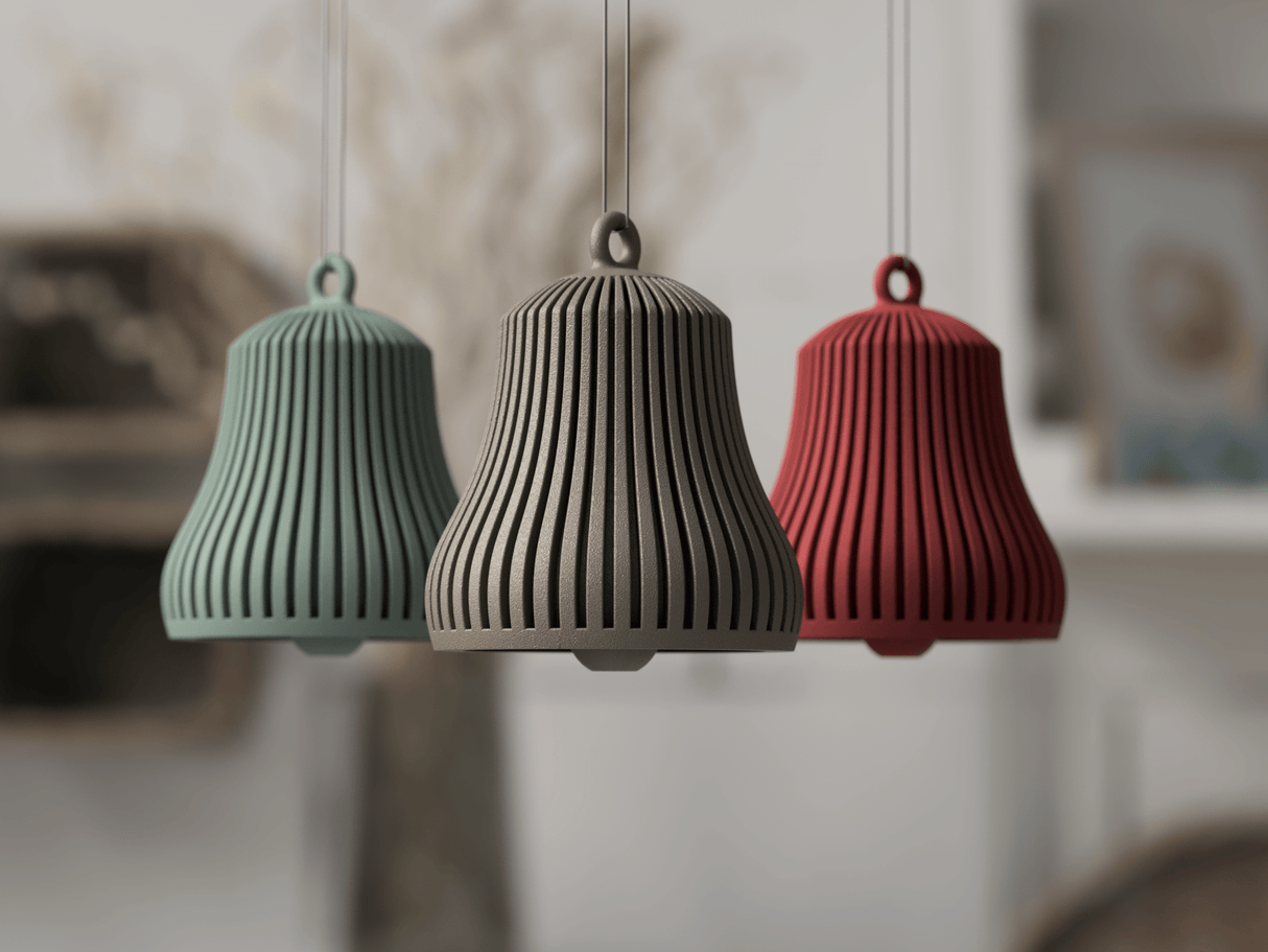 Japandi Christmas Bells – Minimalist Holiday Elegance - NUVIA Home