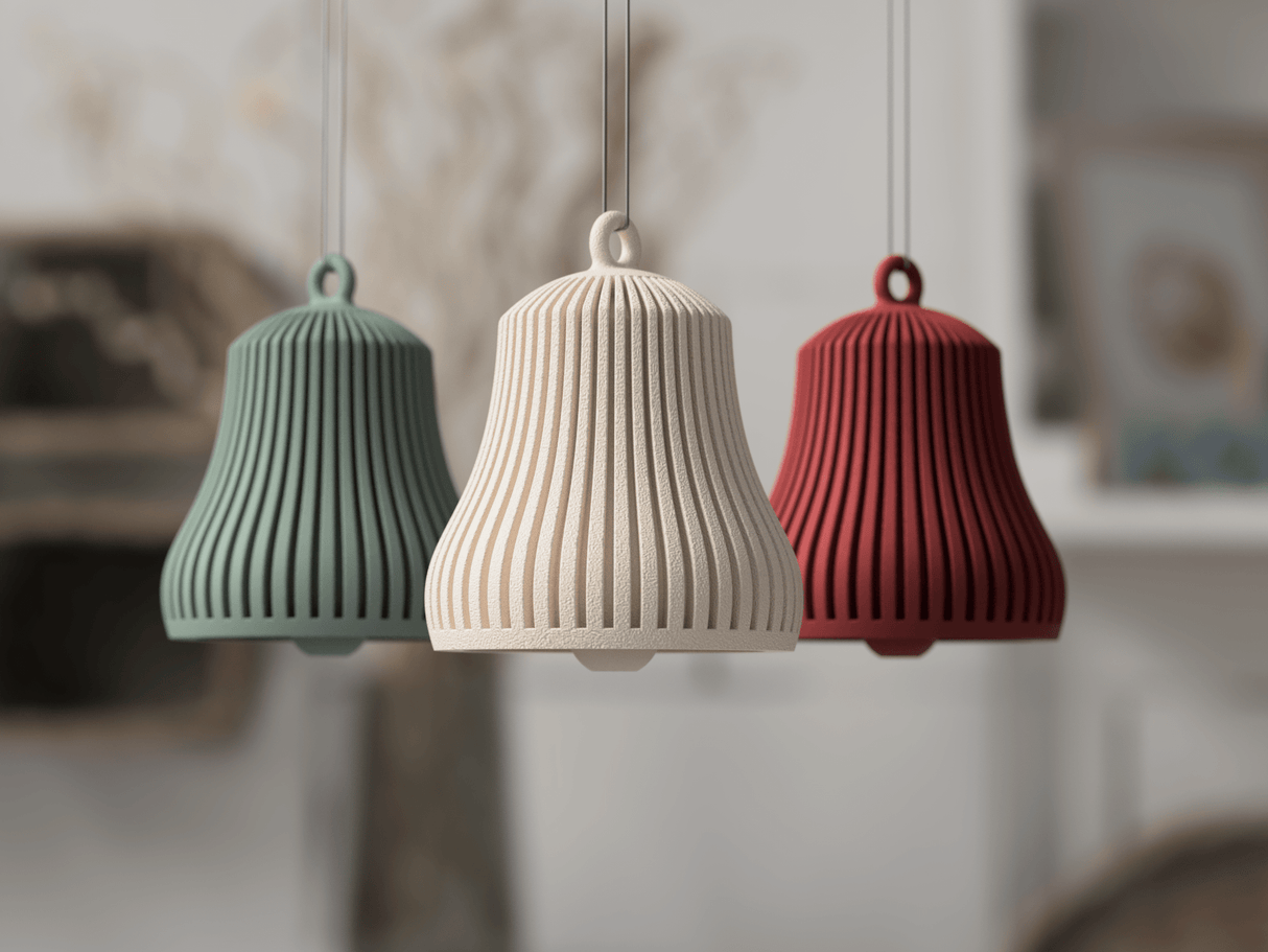 Japandi Christmas Bells – Minimalist Holiday Elegance - NUVIA Home