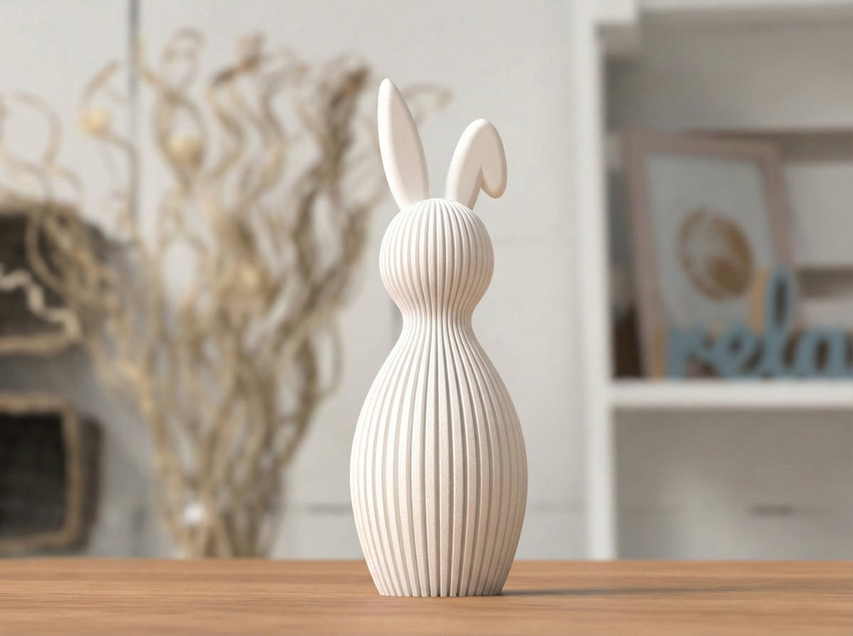 Japandi Easter Bunny with folded ear - NUVIA Home