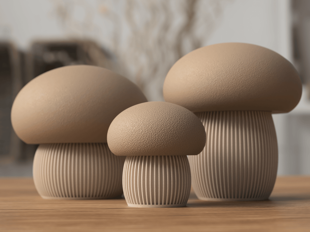 Japandi mushrooms - NUVIA Home