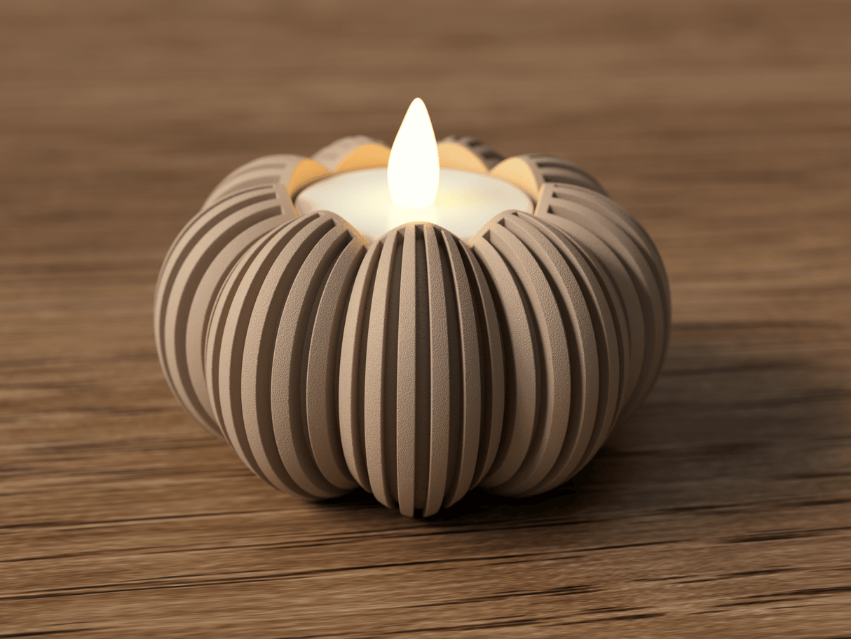 Pumpkin tealight holder - NUVIA Home