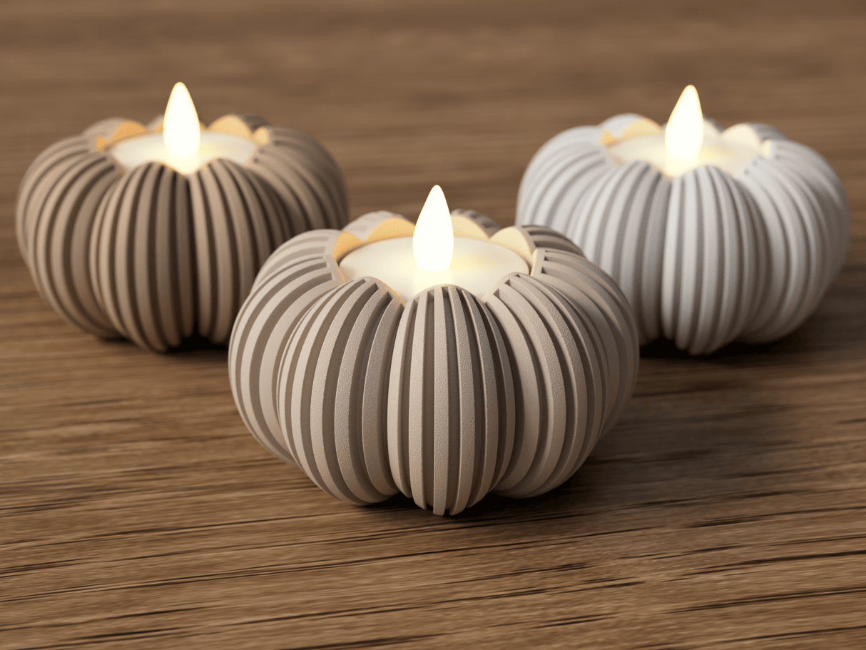 Pumpkin tealight holder - NUVIA Home