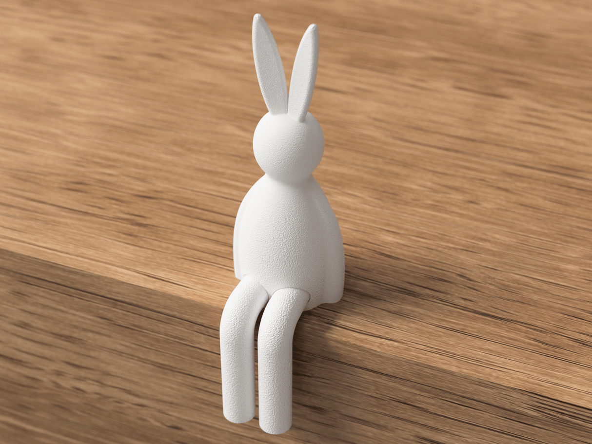 Shelf Sitting Easter Bunny - NUVIA Home