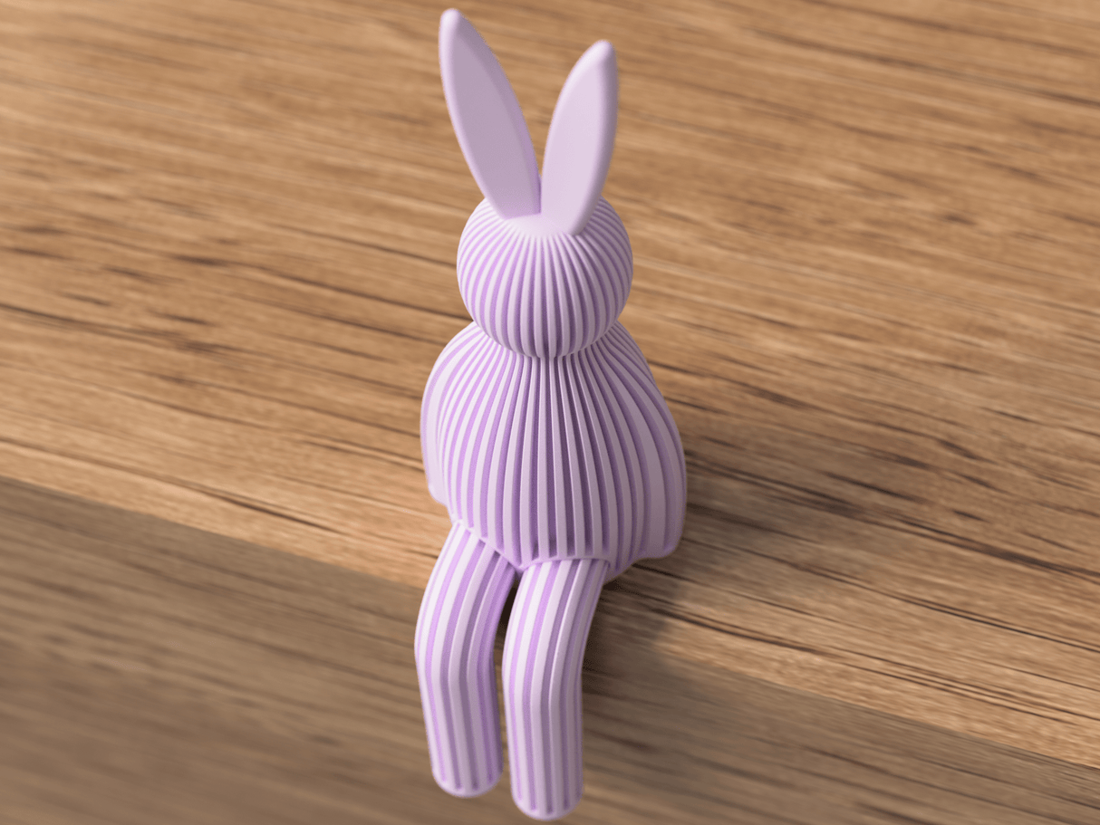 Shelf Sitting Easter Bunny - NUVIA Home