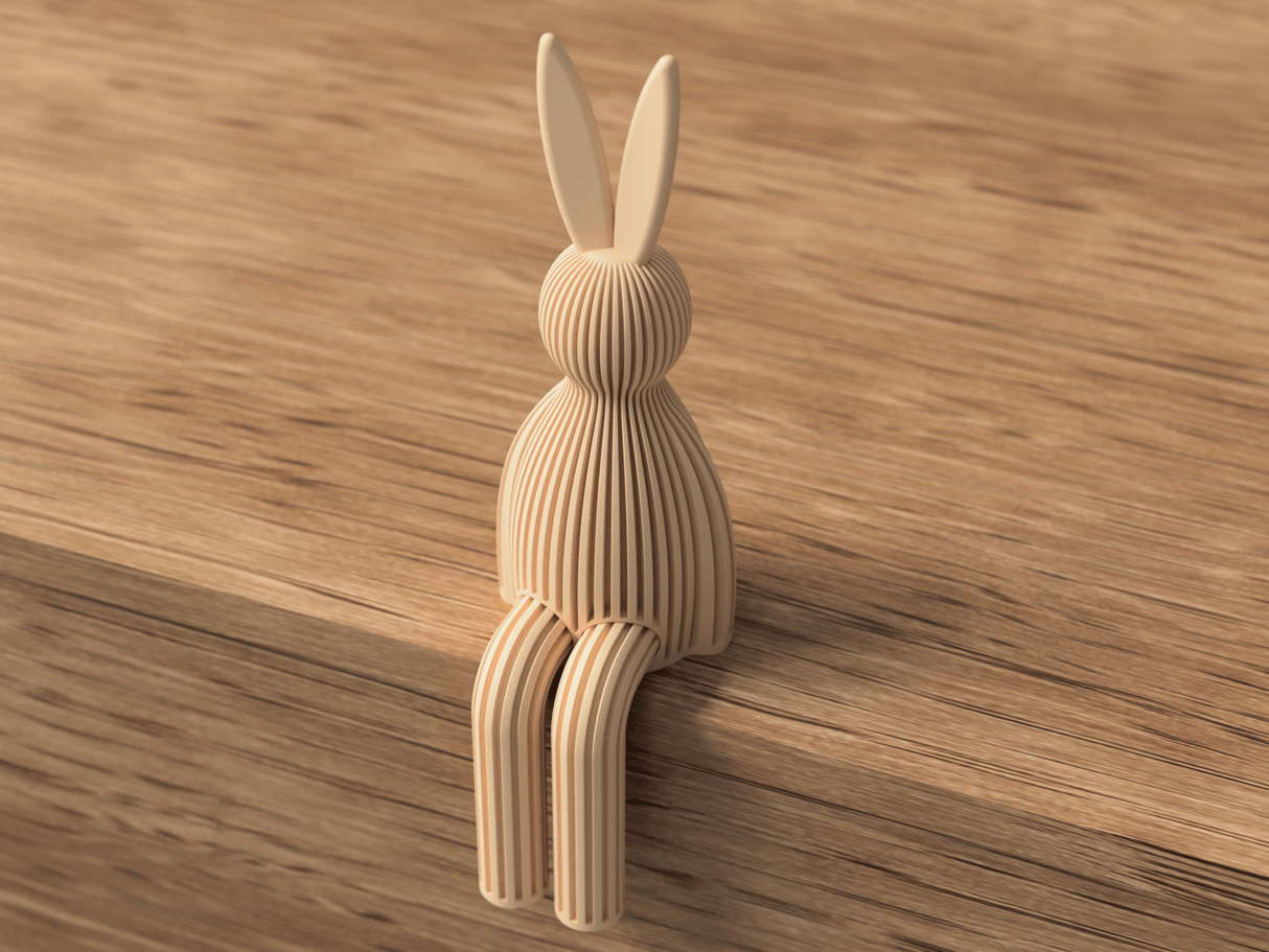 Shelf Sitting Easter Bunny - NUVIA Home
