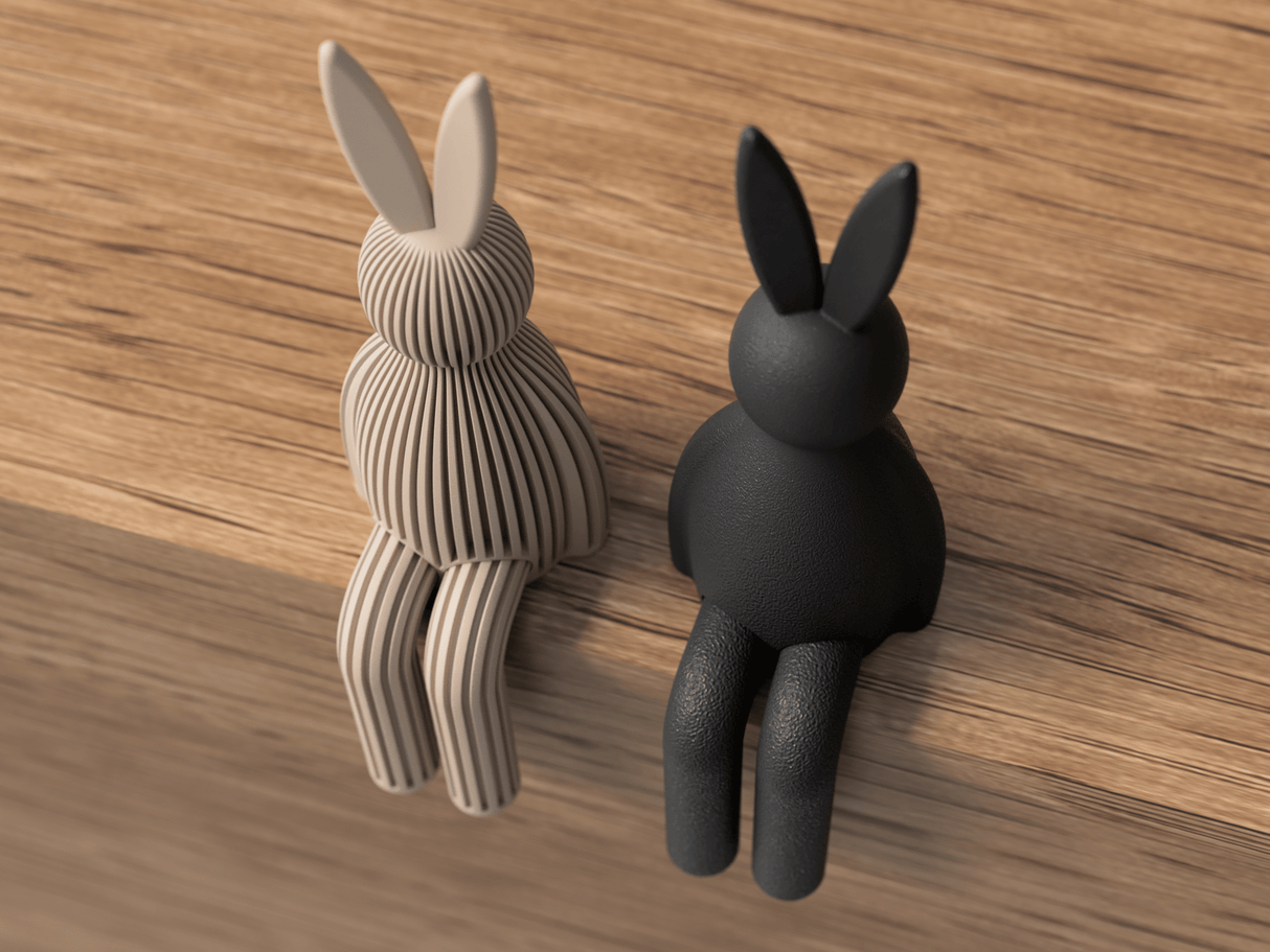 Shelf Sitting Easter Bunny - NUVIA Home