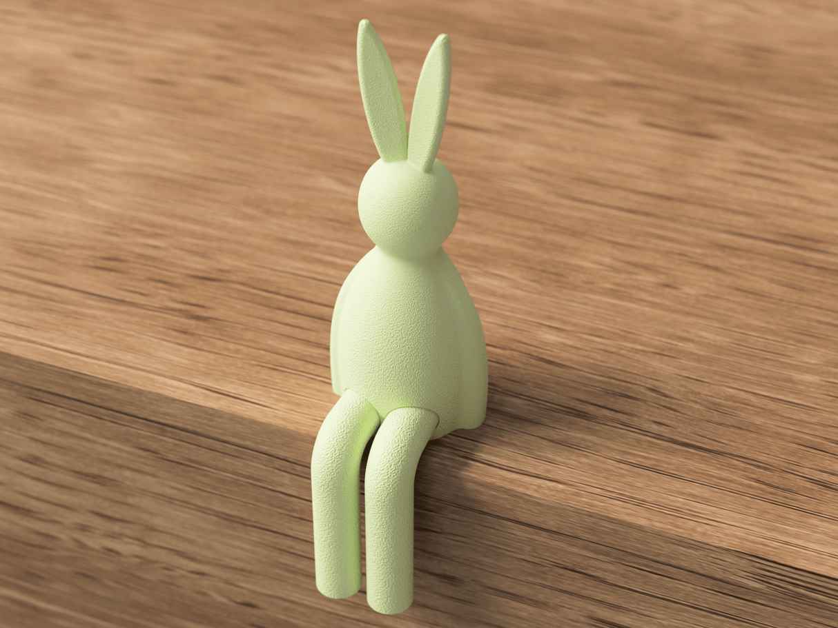 Shelf Sitting Easter Bunny - NUVIA Home