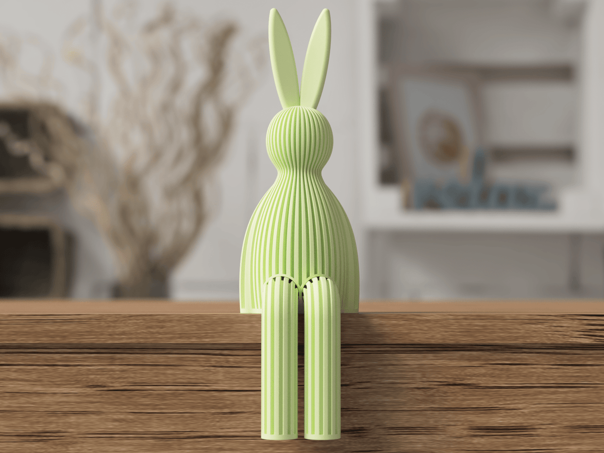 Shelf Sitting Easter Bunny - NUVIA Home