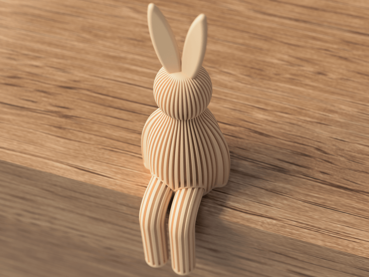 Shelf Sitting Easter Bunny - NUVIA Home