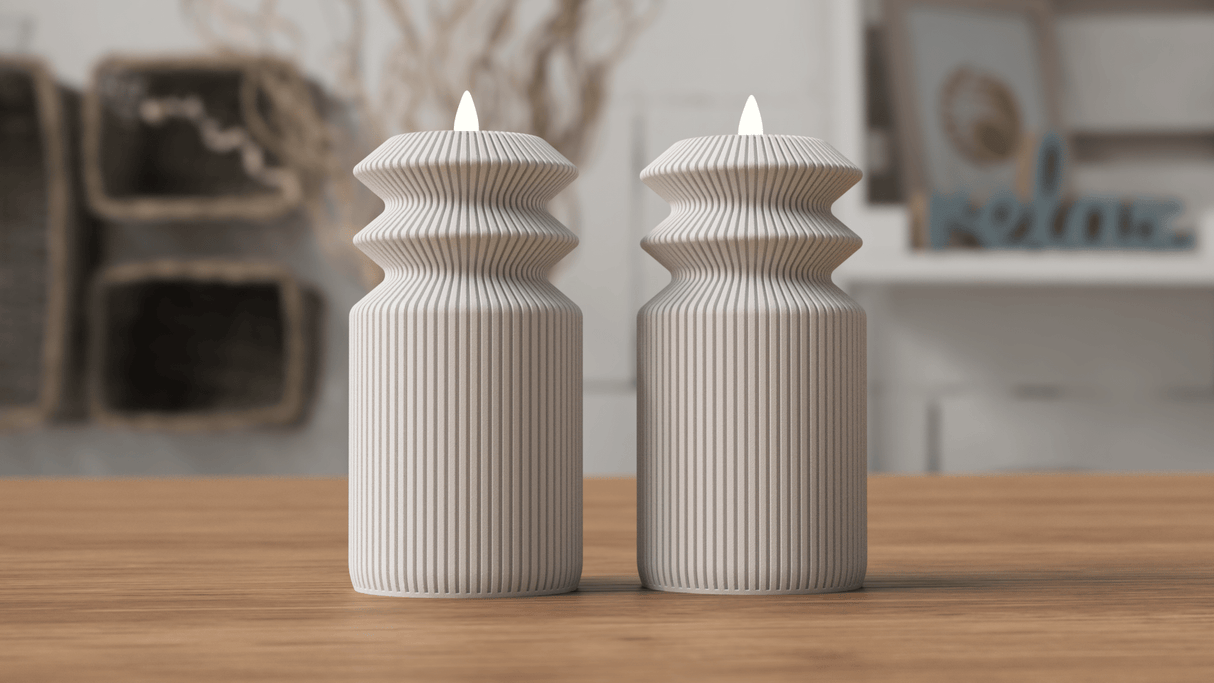 Shiro Candle Holders - NUVIA Home