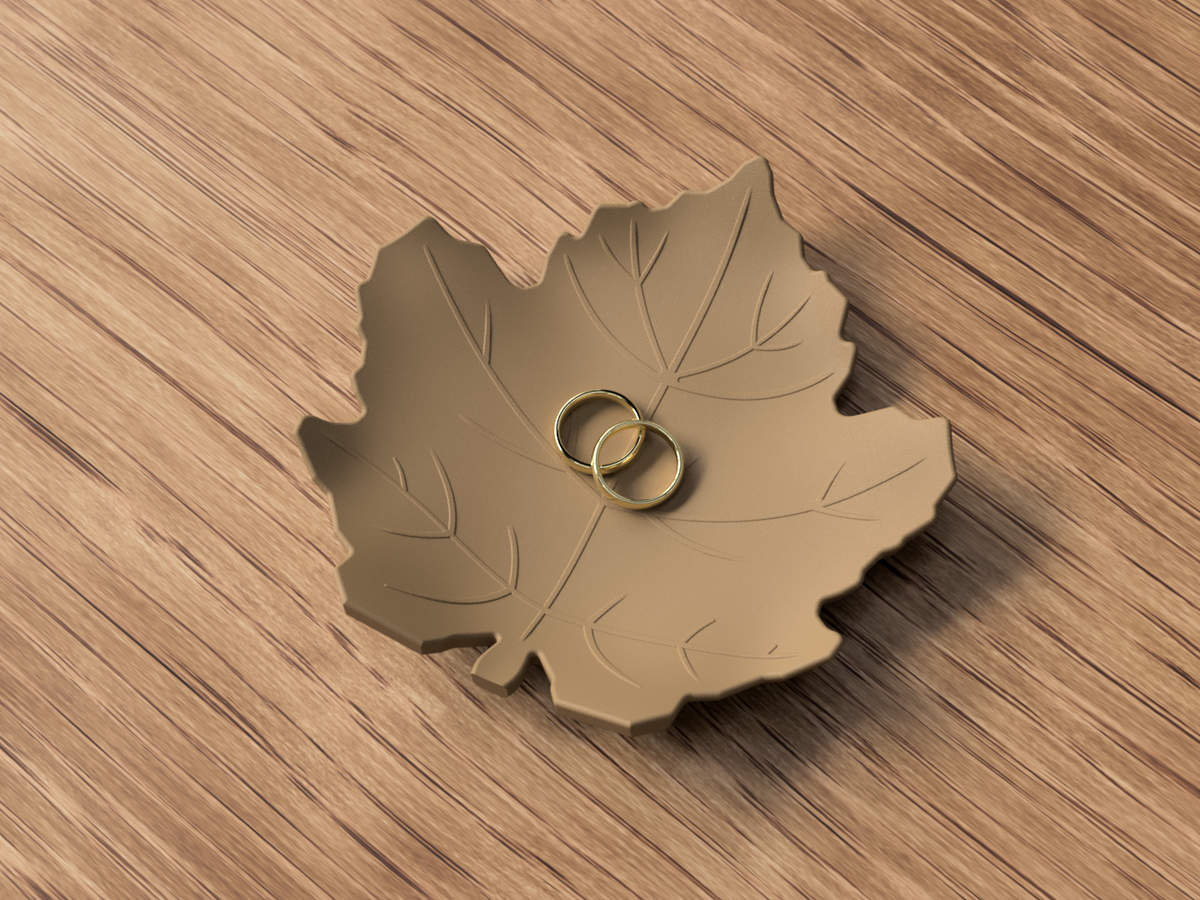 Maple Leaf Tray