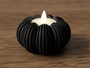 Pumpkin tealight holder