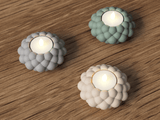 Modern Bubble Style Tealight holder - NUVIA Home