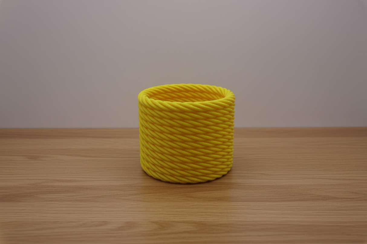 Cactus Vase Yellow