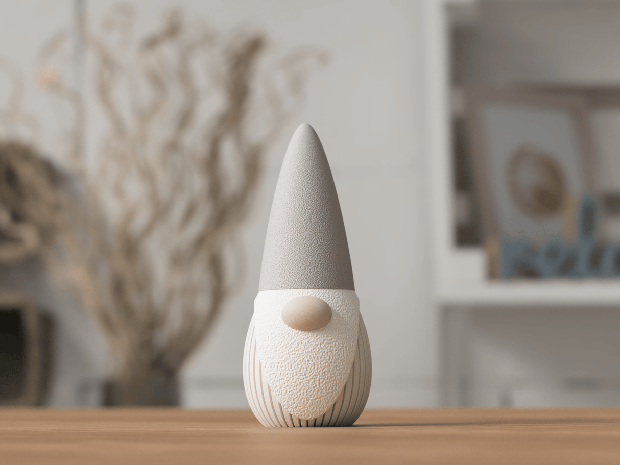 Minimalist decorative Gnome in Scandinavian design