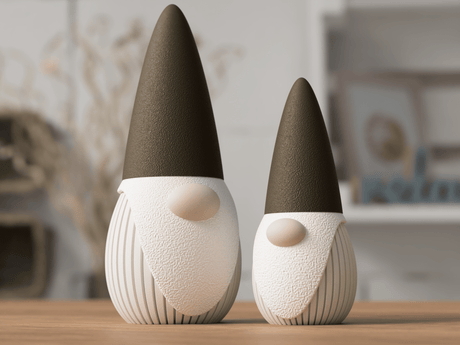 Minimalist decorative Gnome in Scandinavian design