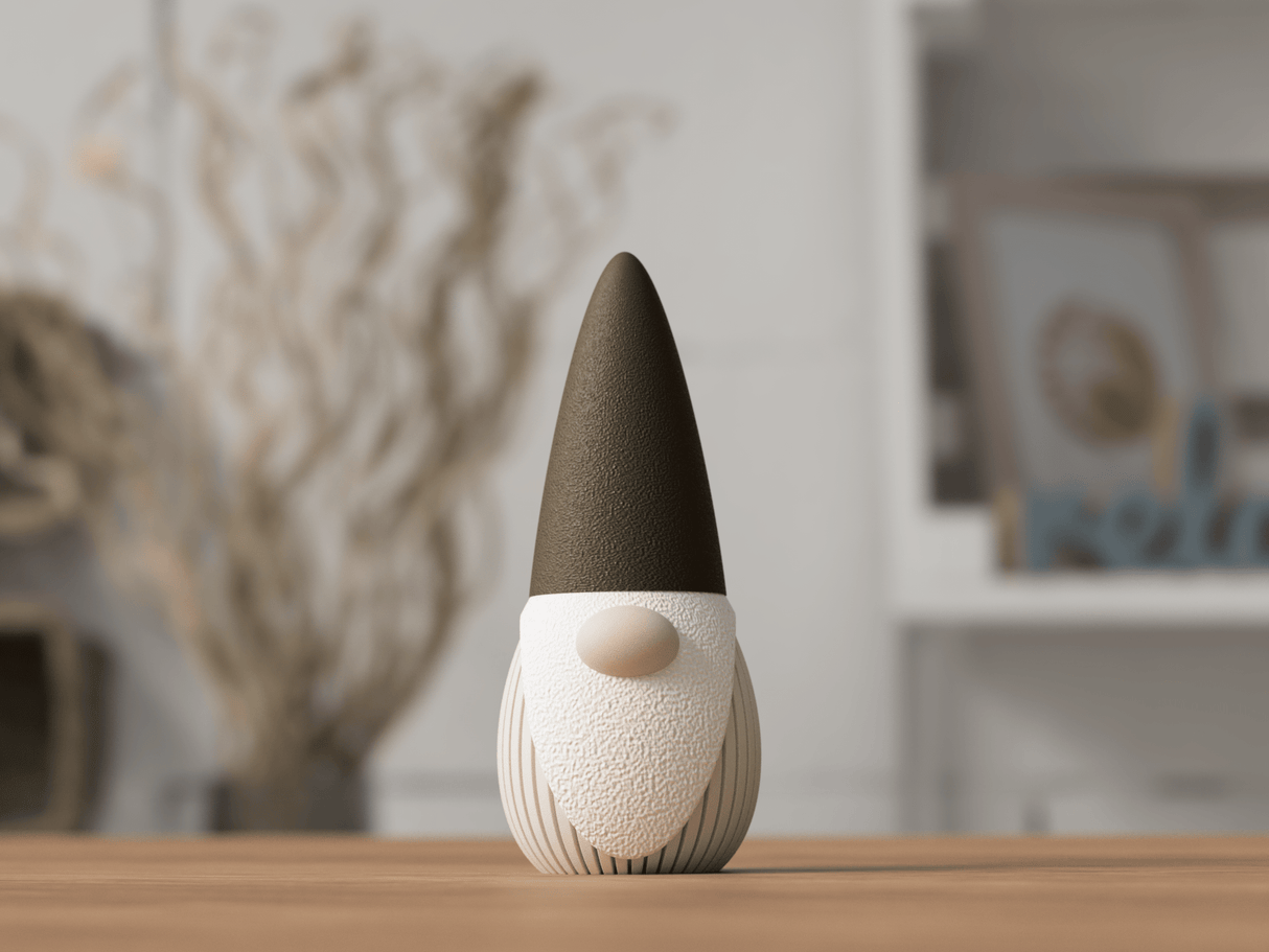 Minimalist decorative Gnome in Scandinavian design