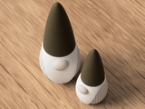 Minimalist decorative Gnome in Scandinavian design
