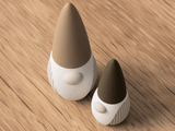 Minimalist decorative Gnome in Scandinavian design