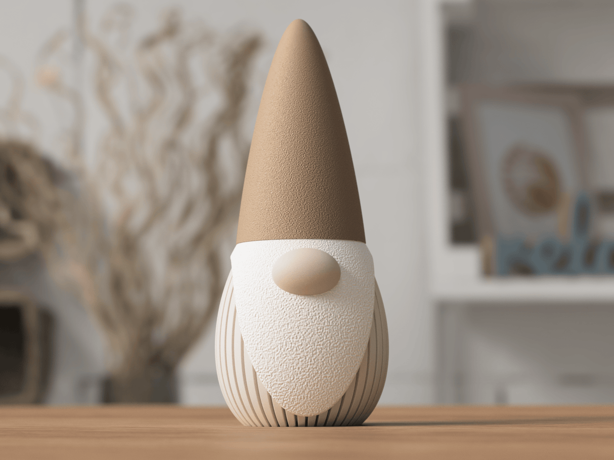 Minimalist decorative Gnome in Scandinavian design