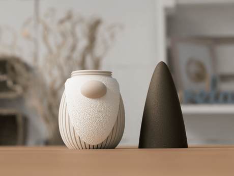 Minimalist decorative Gnome in Scandinavian design