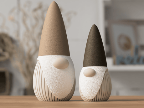 Minimalist decorative Gnome in Scandinavian design