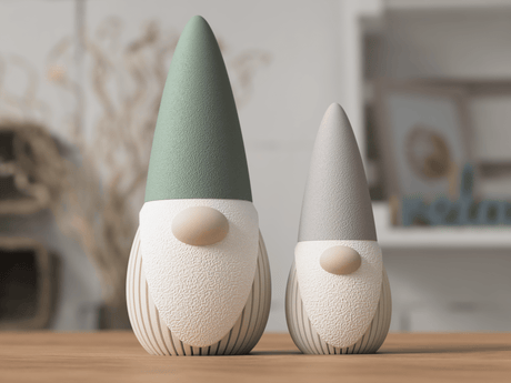 Minimalist decorative Gnome in Scandinavian design