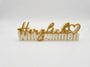 Herzlich Willkommen – Decorative Lettering Sign with Heart - NUVIA Home