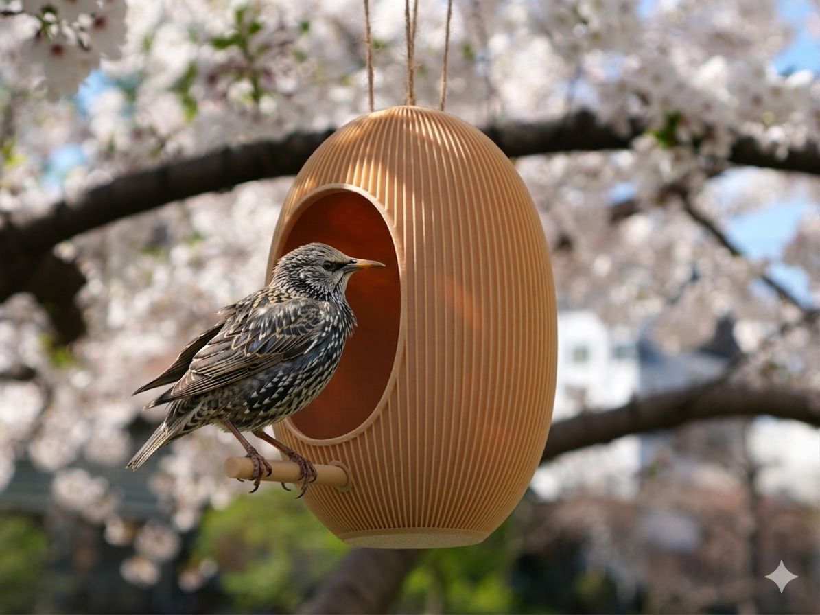 Japandi Bird Feeder - NUVIA Home