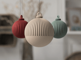 Japandi Christmas Balls - NUVIA Home