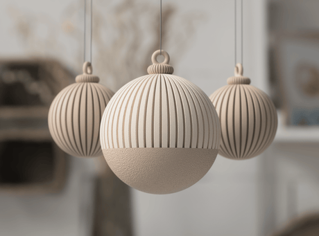 Japandi Christmas Balls - NUVIA Home