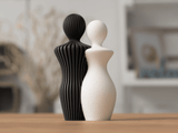 Japandi Couple Statues - NUVIA Home