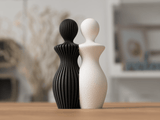 Japandi Couple Statues - NUVIA Home