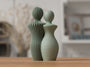 Japandi Couple Statues - NUVIA Home
