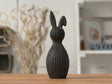 Japandi Easter Bunny with folded ear - NUVIA Home