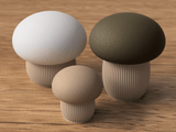Japandi mushrooms - NUVIA Home