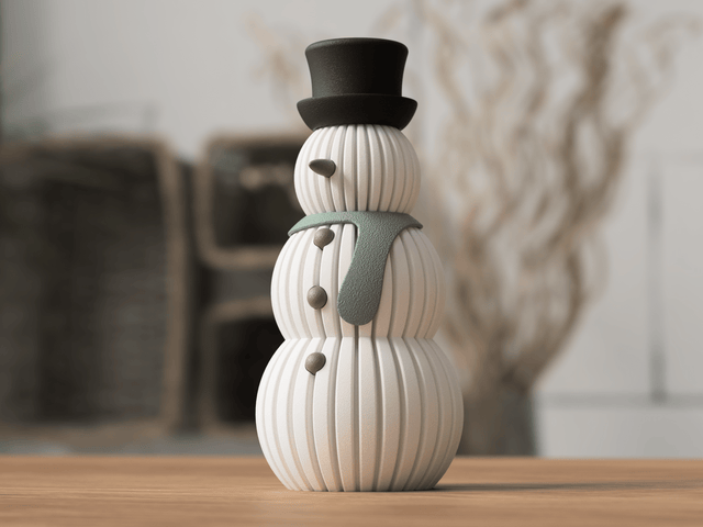 Japandi Snowman - NUVIA Home