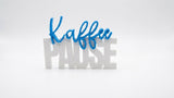 Kaffee PAUSE 3D Printed Japandi Minimalist Coffee Sign | Home Decor - NUVIA Home