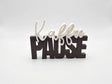 Kaffee PAUSE 3D Printed Japandi Minimalist Coffee Sign | Home Decor - NUVIA Home