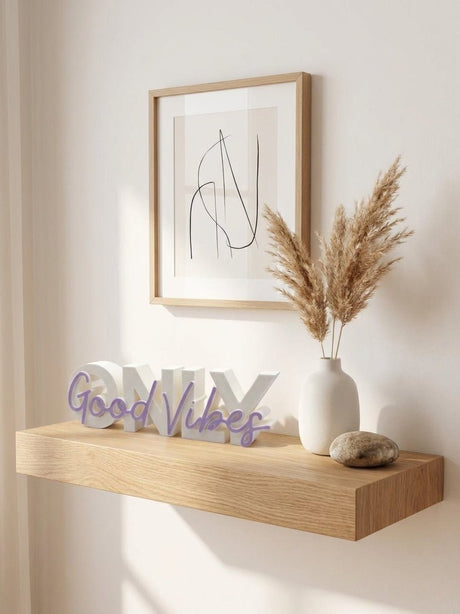Only Good Vibes – Decorative Lettering Sign - NUVIA Home
