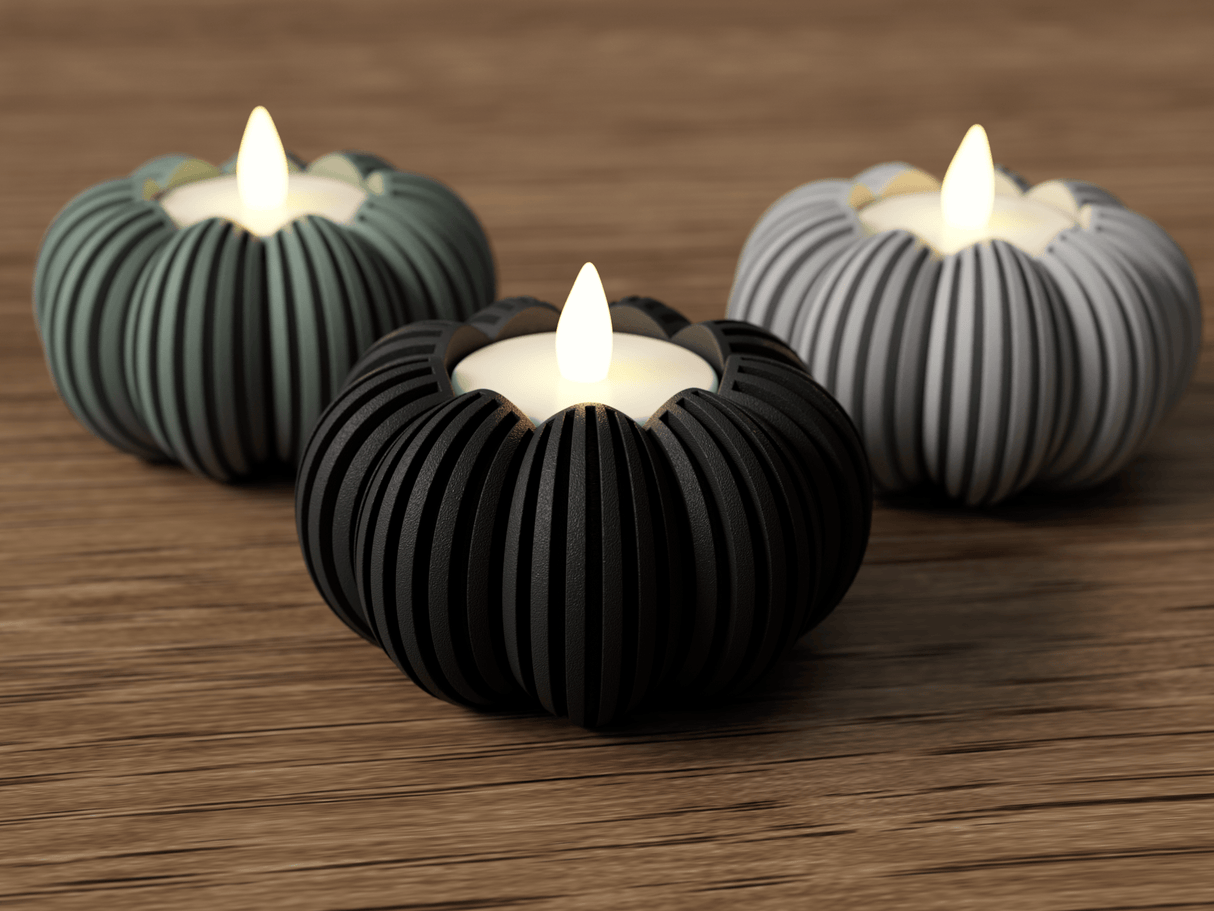 Pumpkin tealight holder - NUVIA Home