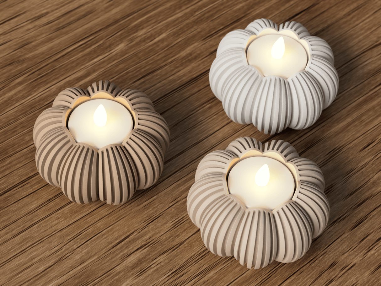 Pumpkin tealight holder - NUVIA Home