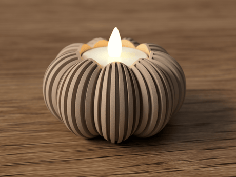 Pumpkin tealight holder - NUVIA Home