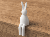 Shelf Sitting Easter Bunny - NUVIA Home