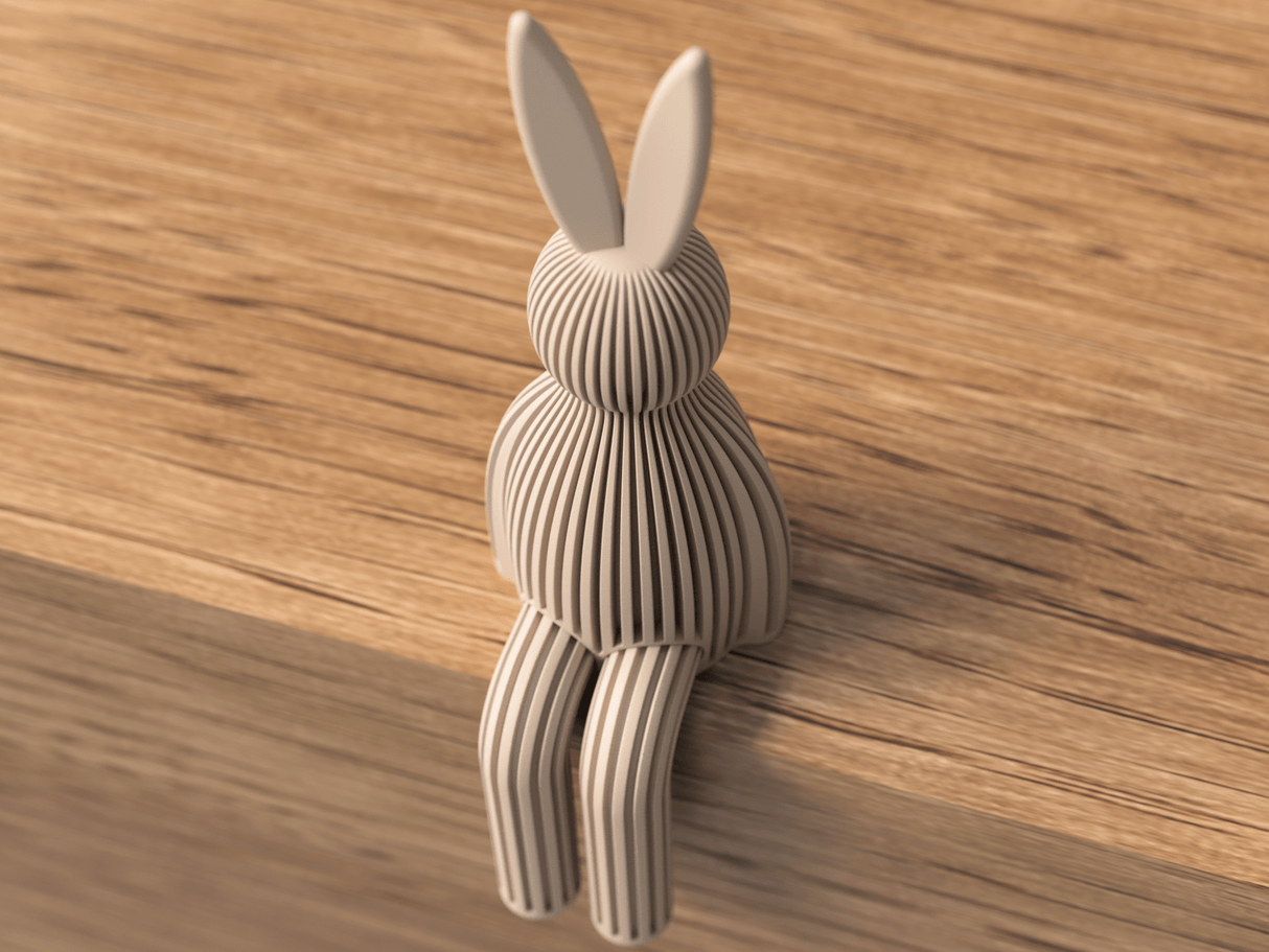 Shelf Sitting Easter Bunny - NUVIA Home