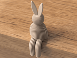 Shelf Sitting Easter Bunny - NUVIA Home