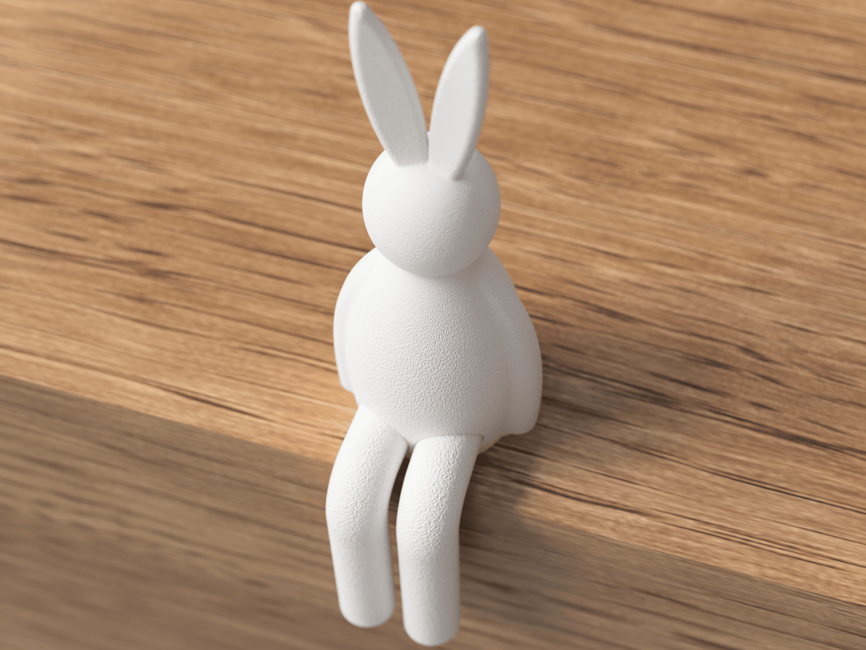Shelf Sitting Easter Bunny - NUVIA Home