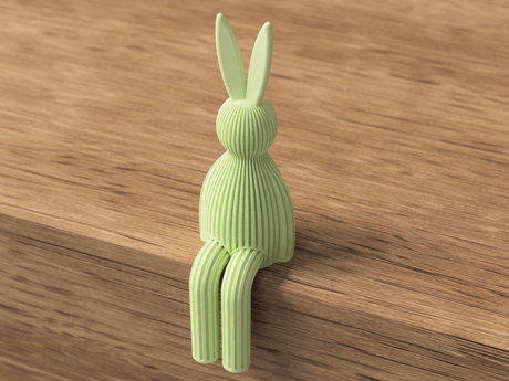 Shelf Sitting Easter Bunny - NUVIA Home
